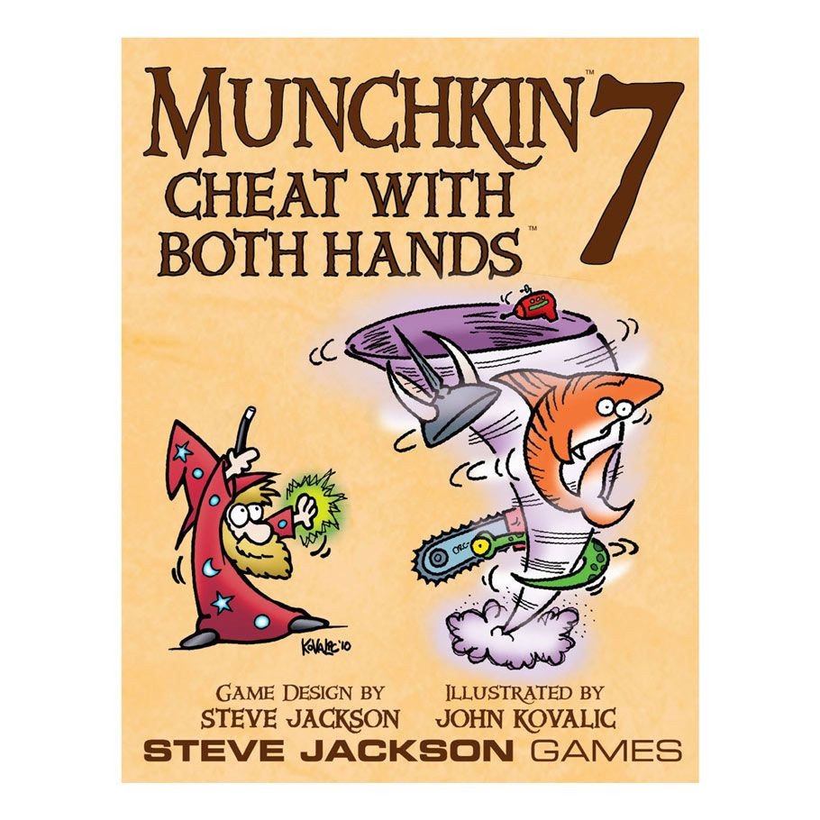 Munchkin 7: Cheat With Both Hands box art