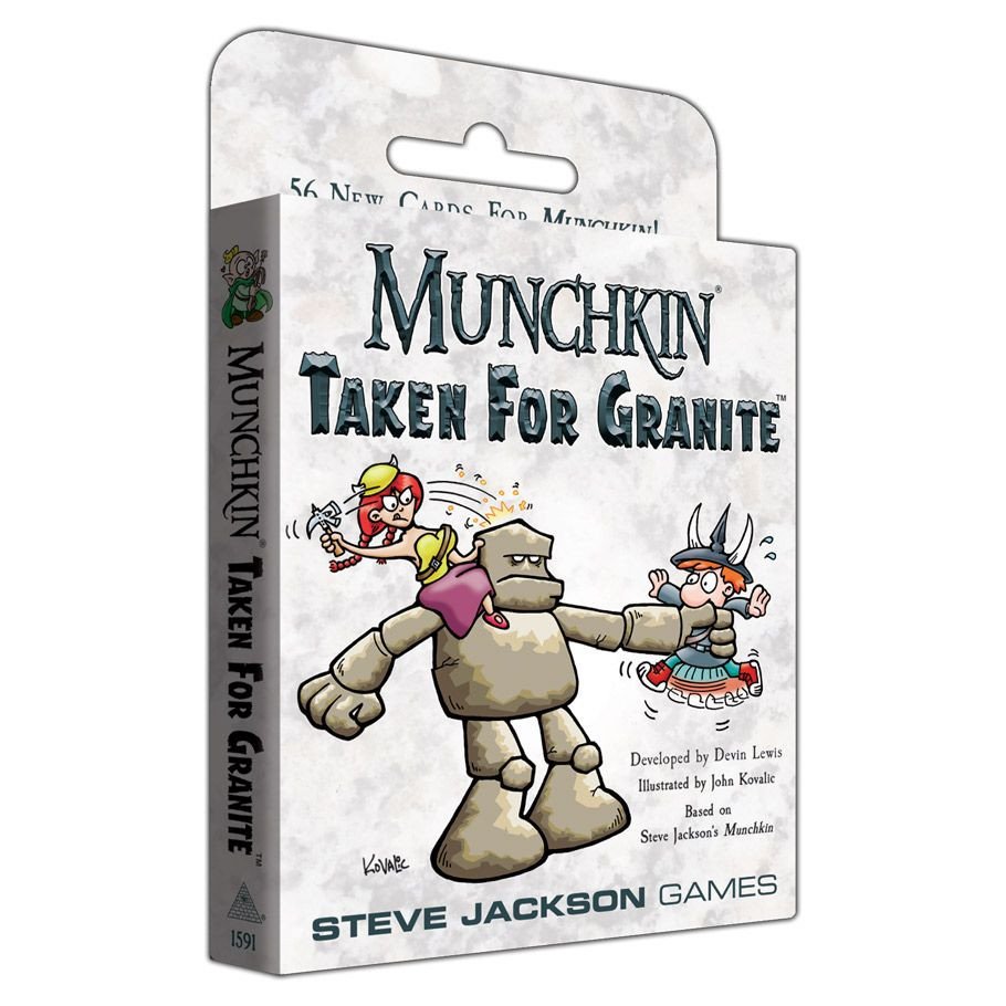 Munchkin: Taken for Granite Exp box art