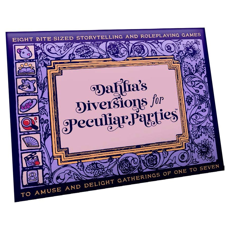 Dahlia's Diversions for Peculiar Parties box art