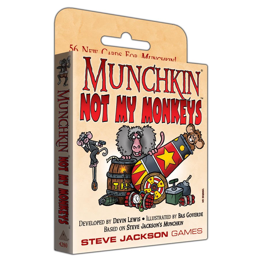 Munchkin: Not My Monkeys Exp box art