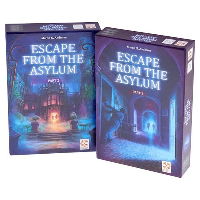 Escape From The Asylum box art