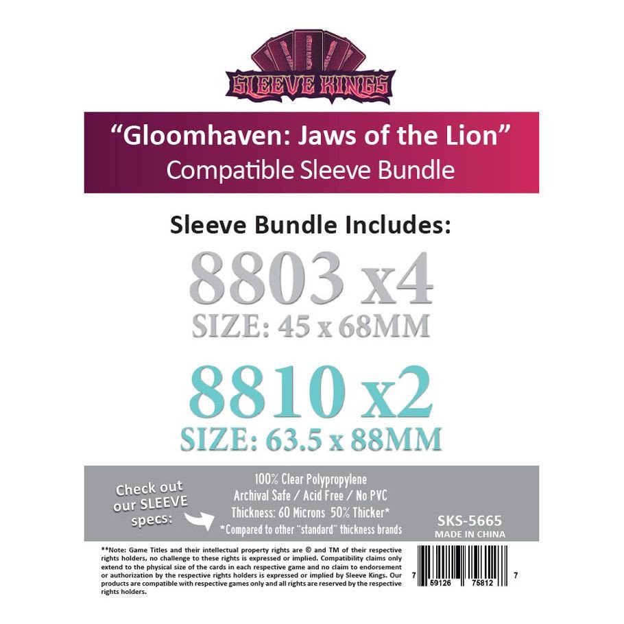 DP: Bundle: Gloomhaven Jaws of the Lion box art
