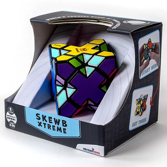 Meffert's Twisty Puzzle: Skewb Xtreme box art