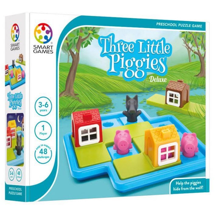 Three Little Piggies Deluxe box art