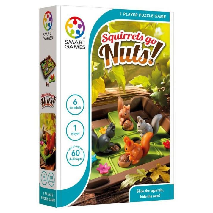 Squirrels Go Nuts! box art