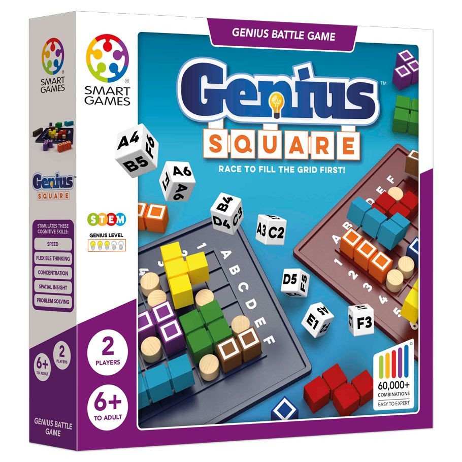 Genius Battle Game: Genius Square box art
