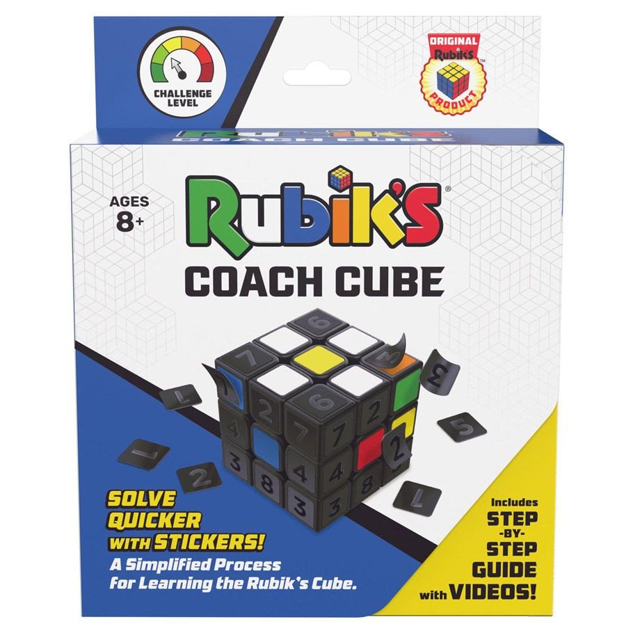 Rubik's: 3x3 Coach Cube box art