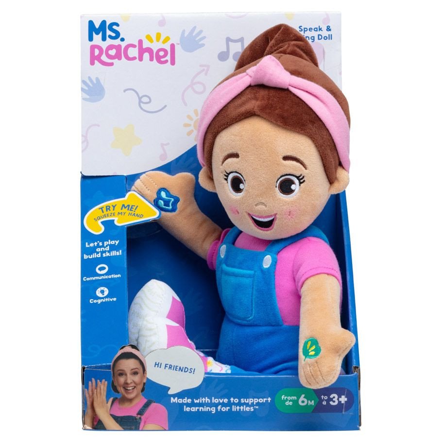 Ms Rachel: Speak & Sing Doll (2) box art