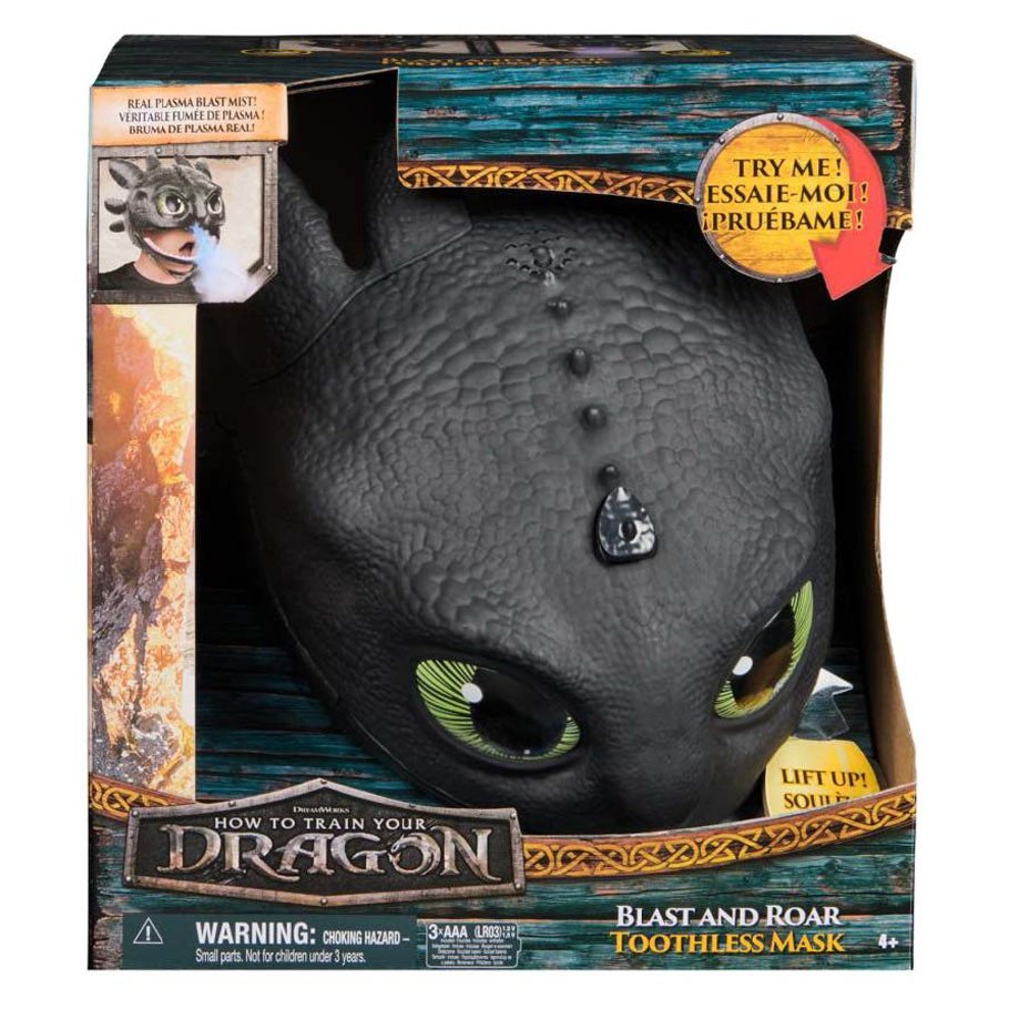 HTTYD: Blast N Roar Toothless Mask box art