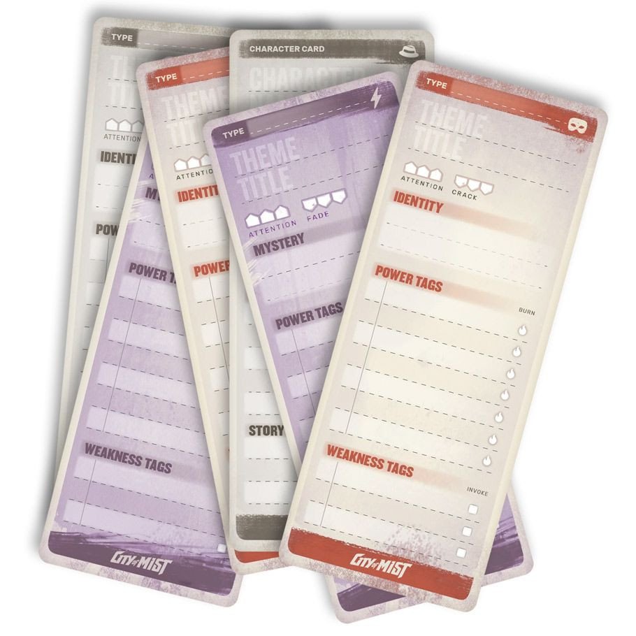 CoM: Character & Theme Cards box art