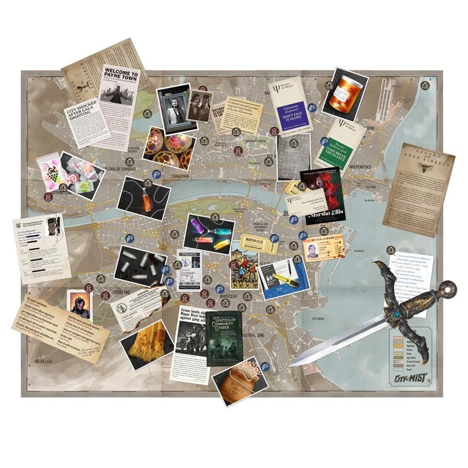 CoM:  City Map: Nights of Payne Town box art