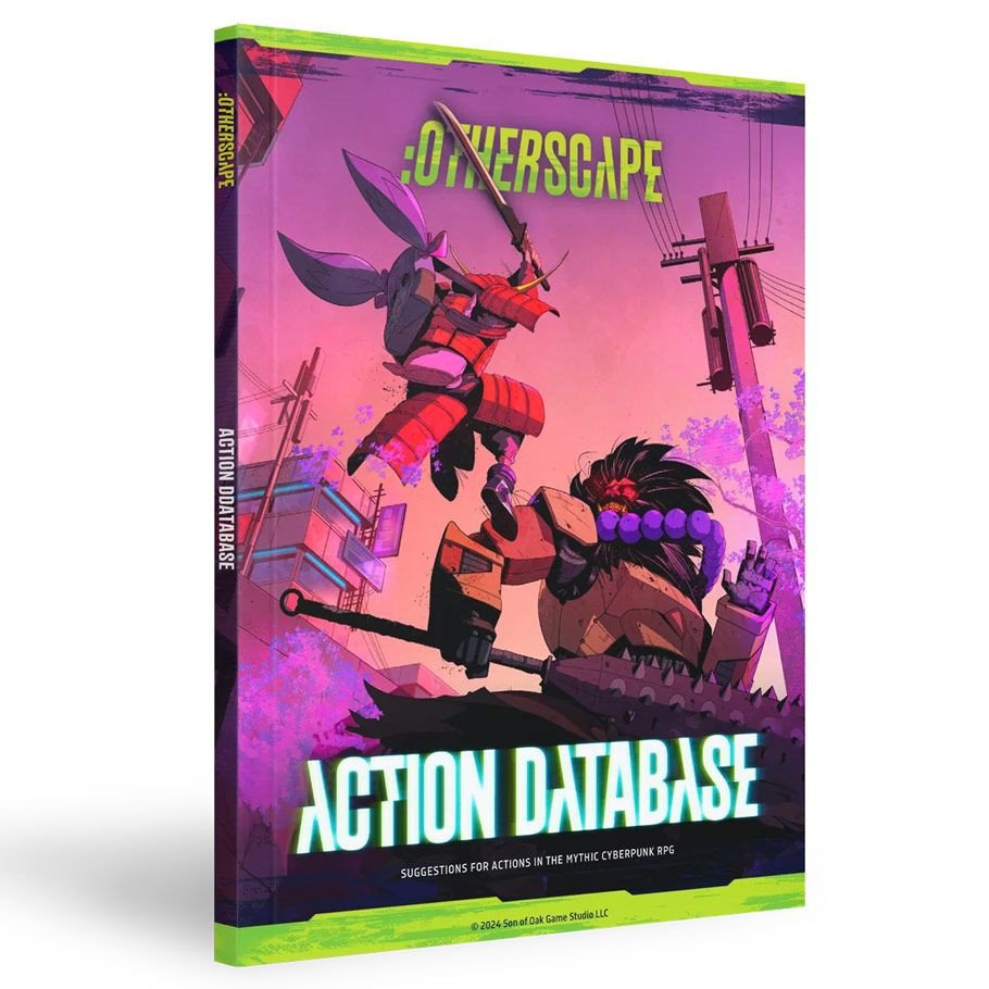 Otherscape: Action Database Booklet box art