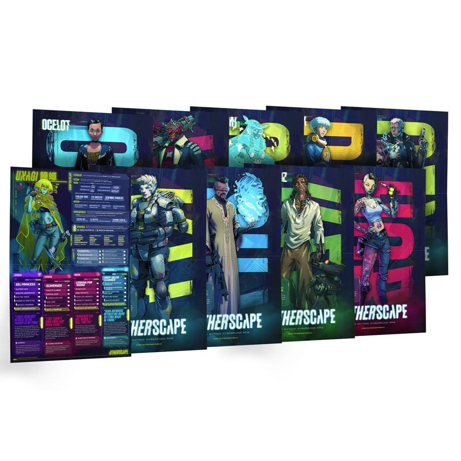 Otherscape: Character Folio #1 box art