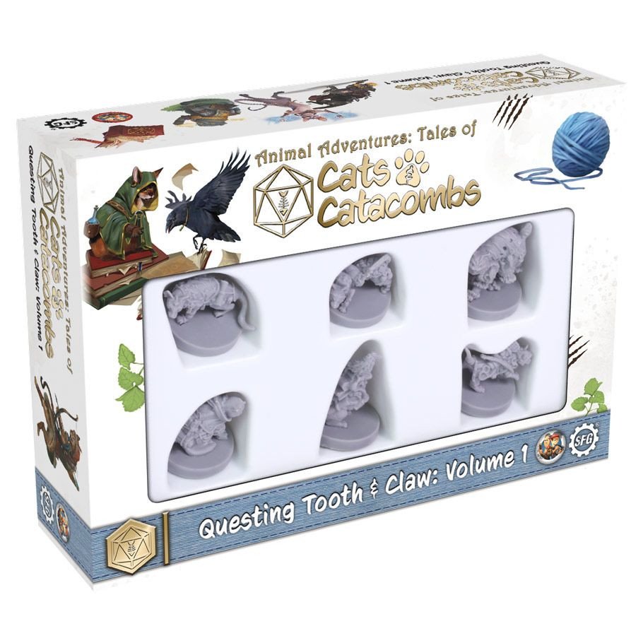 D&D: Cats & Catacombs: Tooth & Claw 1 box art