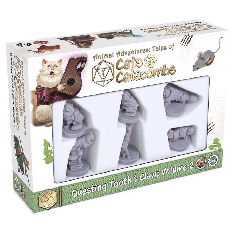 D&D: Cats & Catacombs: Tooth & Claw 2 box art