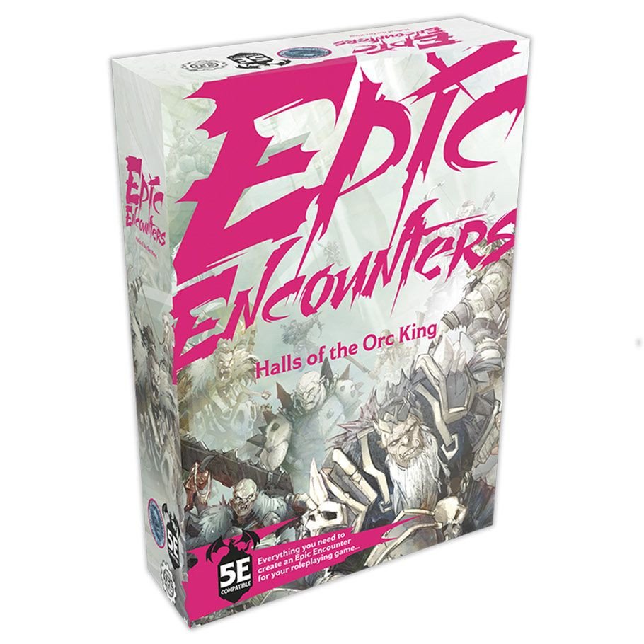 Epic Encounters: Halls of the Orc King box art