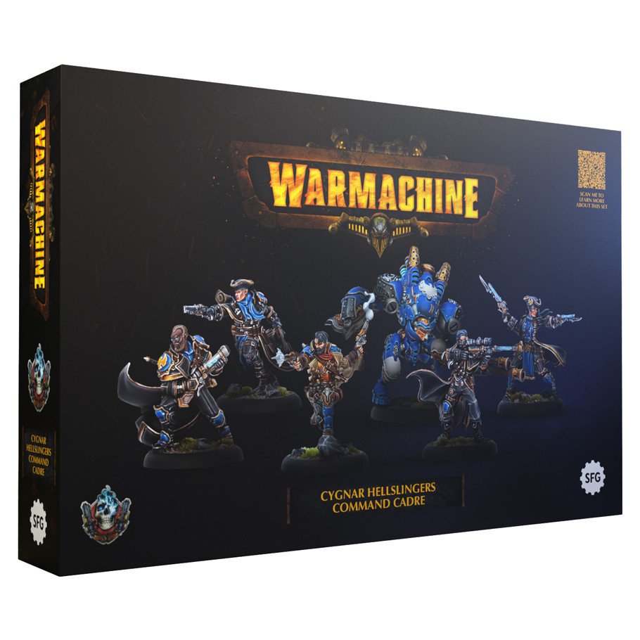 WM: Cygnar Hellslingers Command Cadre box art