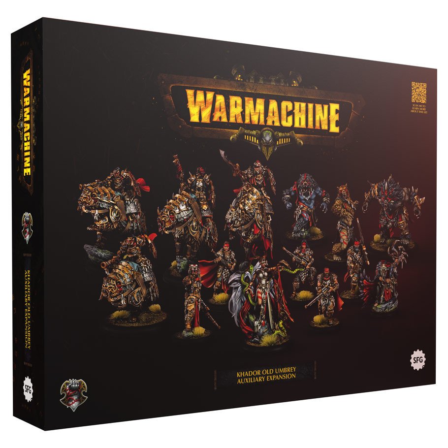 WM: Khador Old Umbrey Auxiliary Exp box art