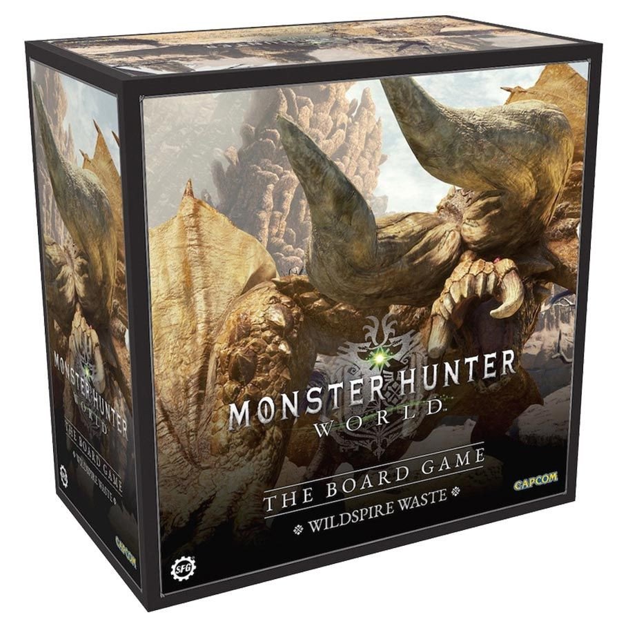 MHW: Wildspire Waste Core Game box art