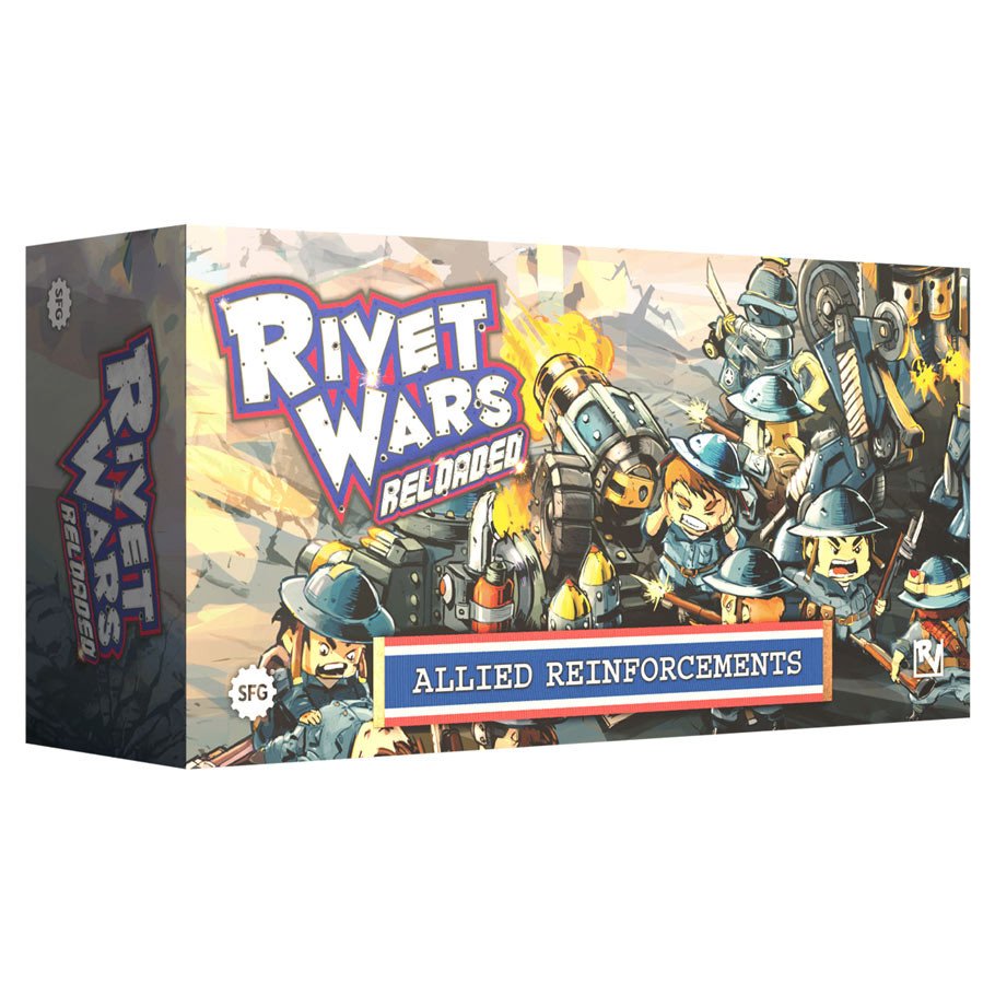 Rivet Wars: Allied Reinforcements Exp box art