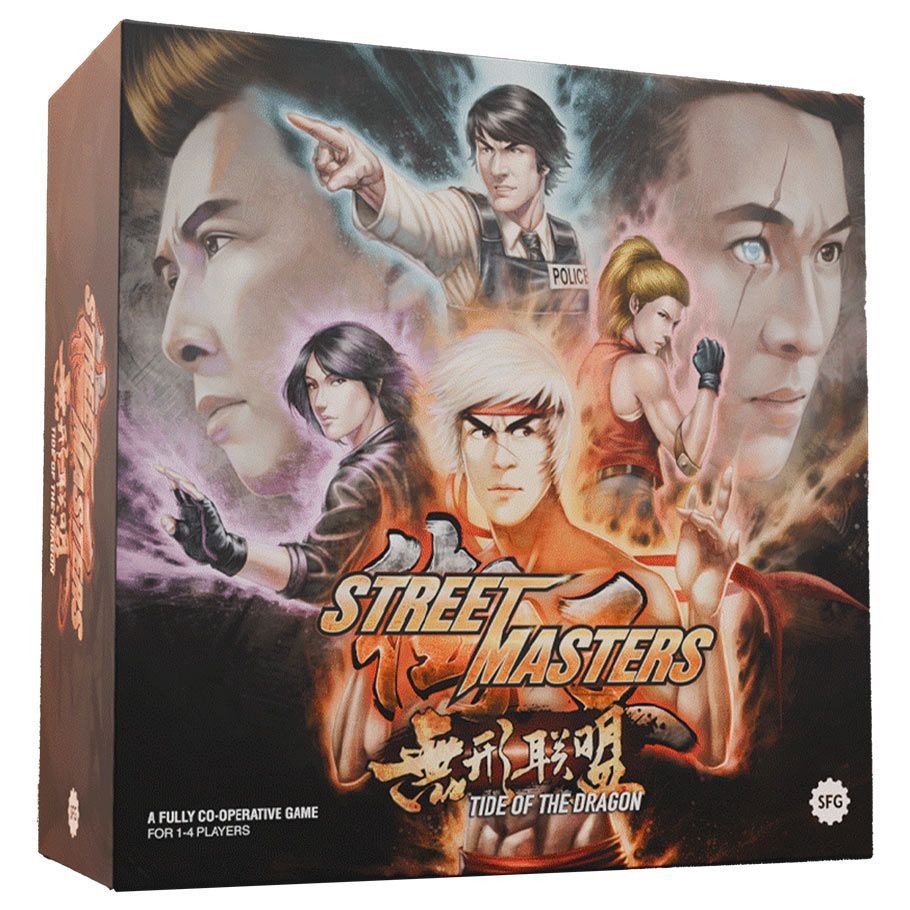 Street Masters: Tide of the Dragon box art