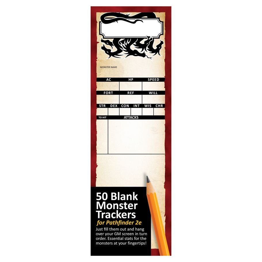 Pathtrackers: 2E Monster Trackers box art