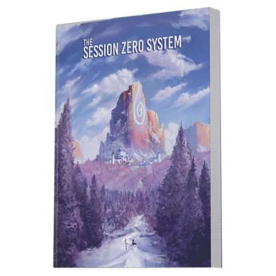 Session Zero: Art book box art