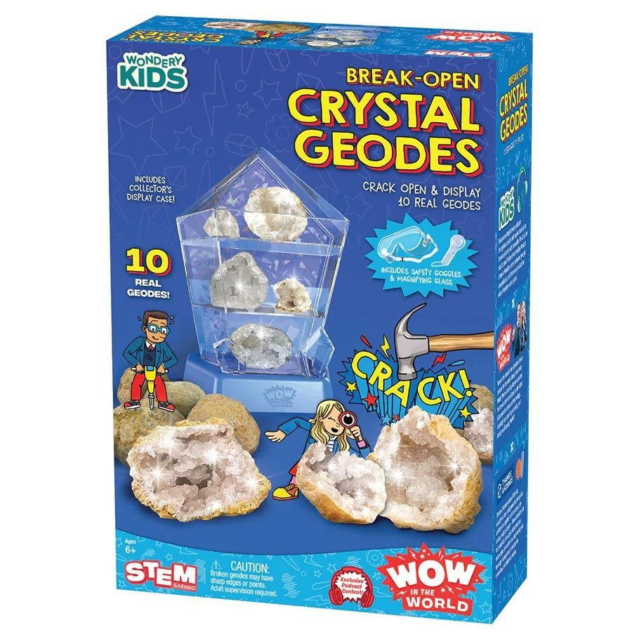 Wow in the World: Break-Open Crystal Geo box art