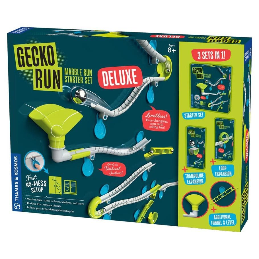 Gecko Run: Marble Run Deluxe Starter Set box art