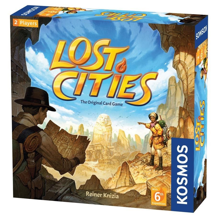 Lost Cities CG with 6th Expedition box art
