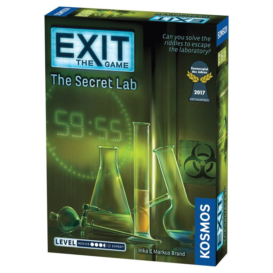 Exit: The Secret Lab box art
