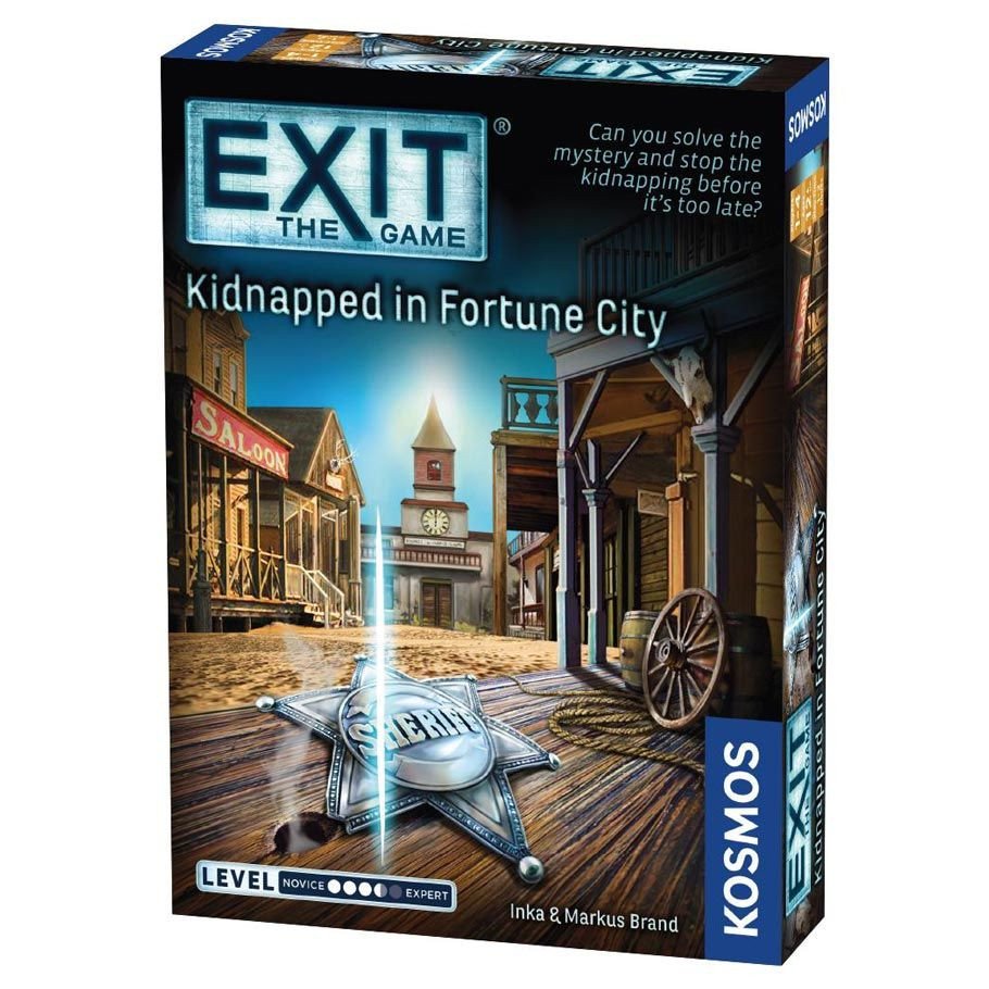 EXIT: Kidnapped in Fortune City box art