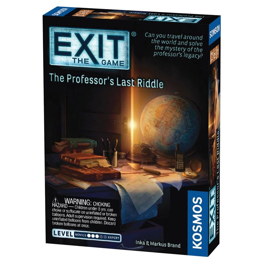 EXIT: The Professor's Last Riddle box art