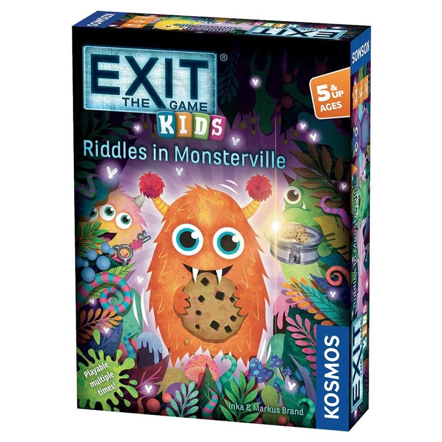 EXIT: Kids: Riddles in Monsterville box art