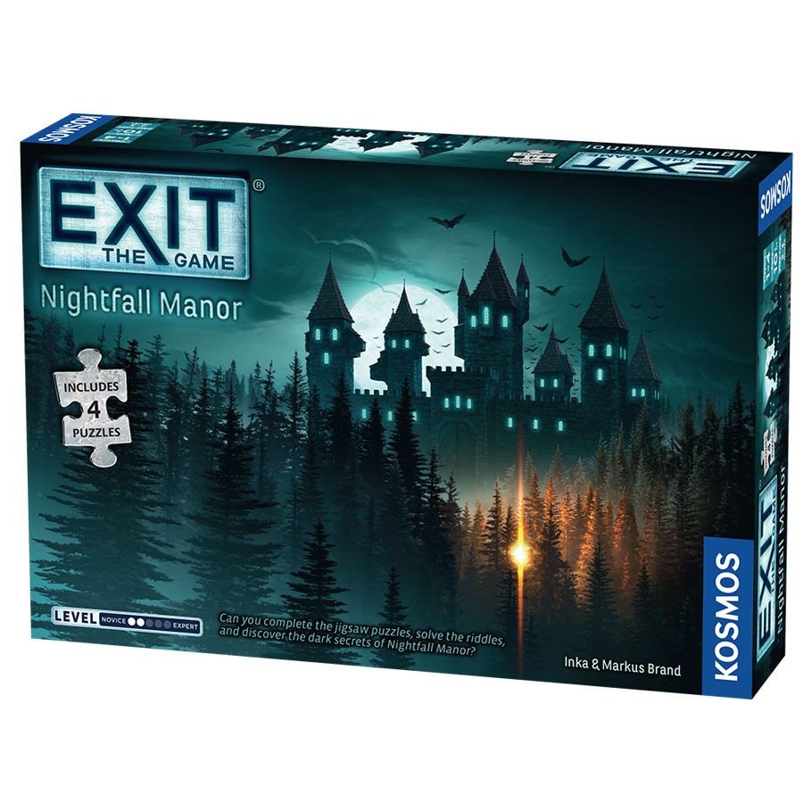 EXIT: Nightfall Manor + Puzzle box art