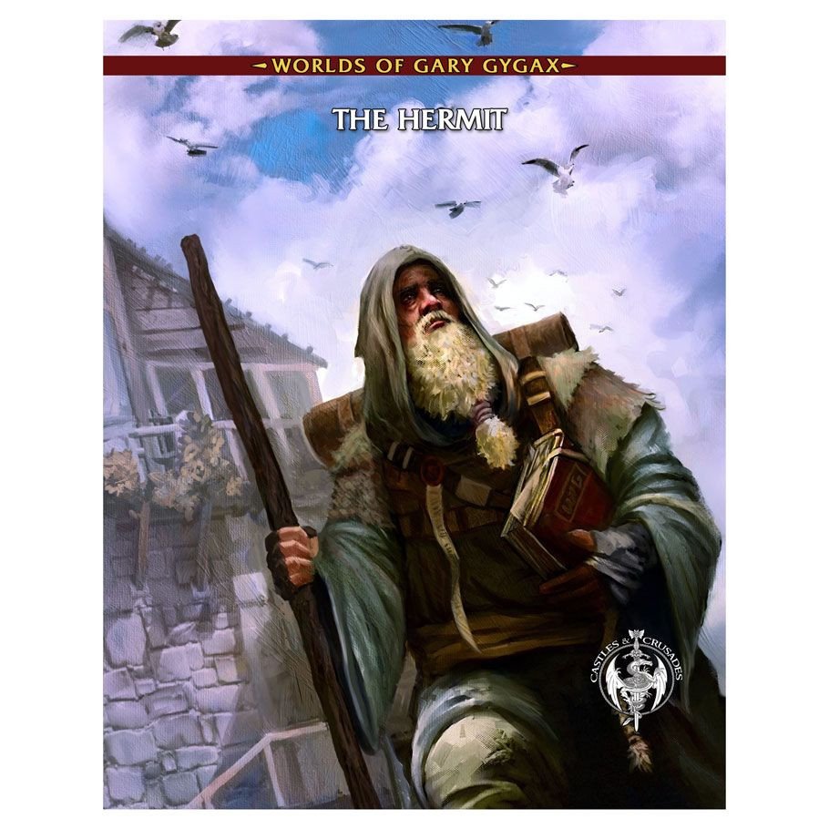 C&C: Adv: Gary Gygax's The Hermit box art