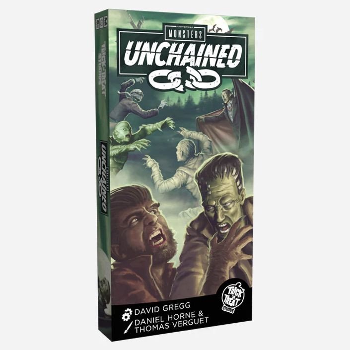 Universal Monsters Unchained box art