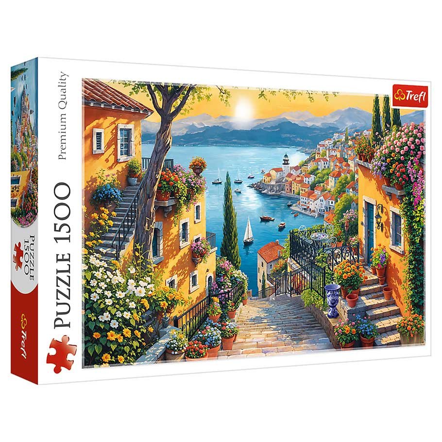 Puzzle: Seaside View 500pc box art