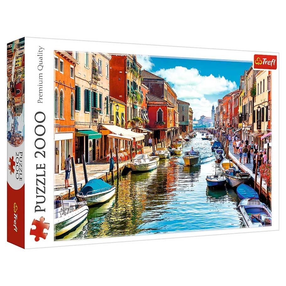 Puzzle: Murano Island, Venice 2000pc box art