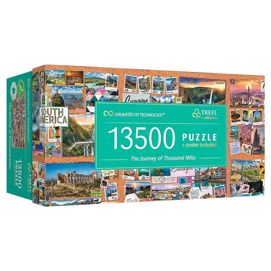 Puzzle: Journey of 1000 Miles 13500pc box art