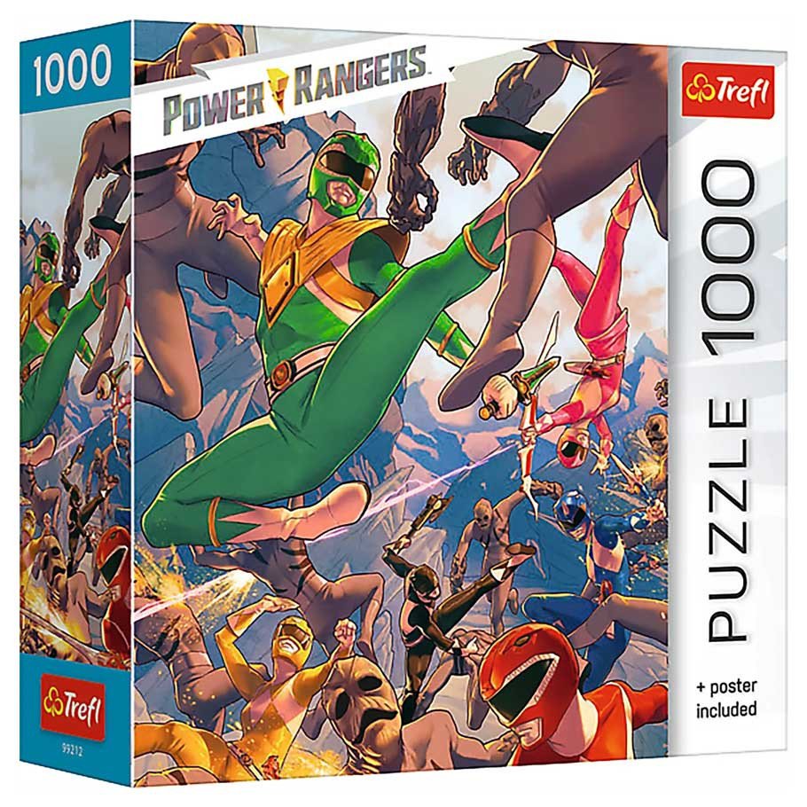 Puzzle: Power Rangers Heat/Battle 1000pc box art