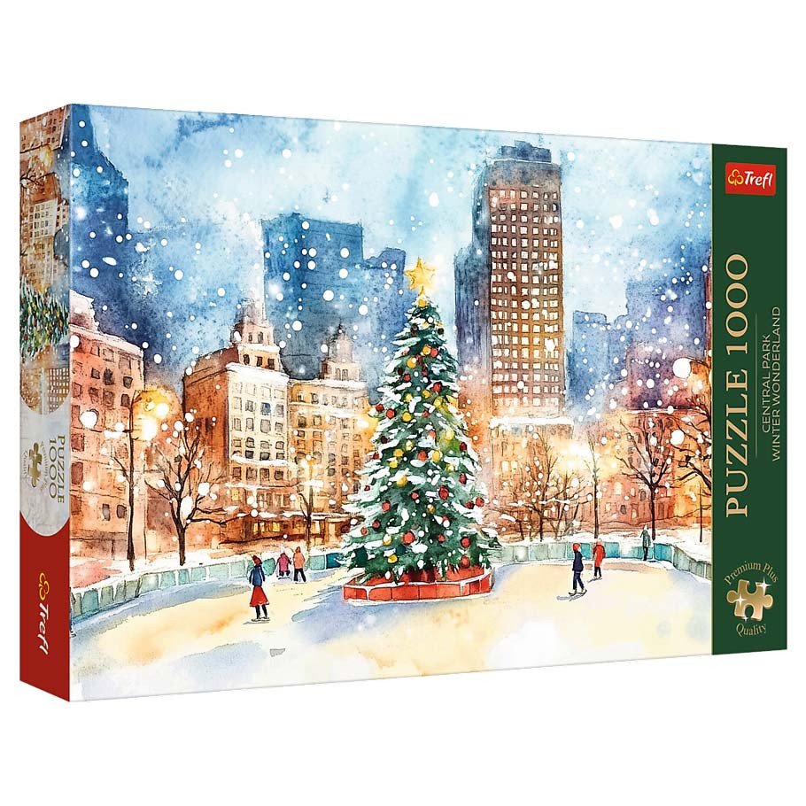 Puzzle: Central Prk Winter Wonder 1000pc box art
