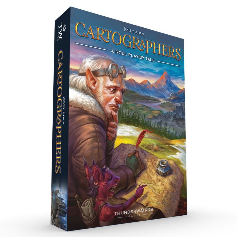 Cartographers: A Roll Player Tale box art