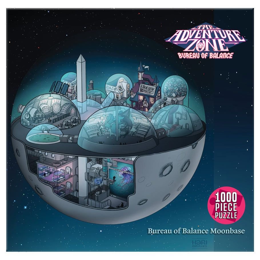 Puzzle: The Adventure Zone: Moon Base box art