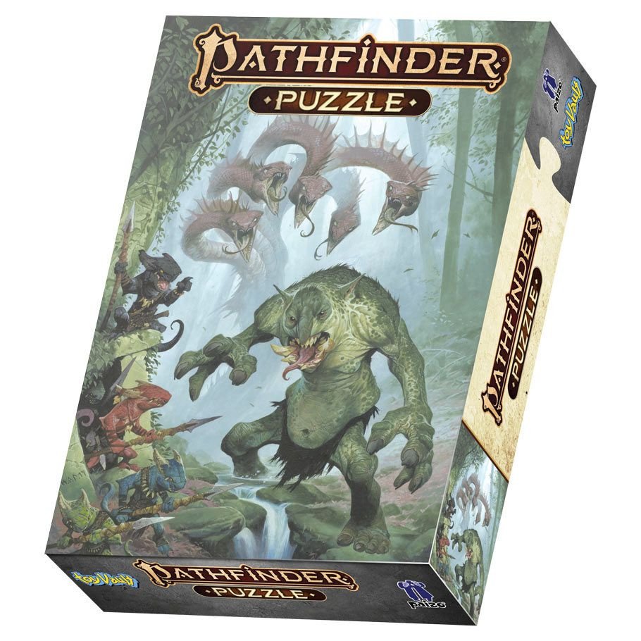 Puzzle: Pathfinder: Bestiary: 1000pc box art