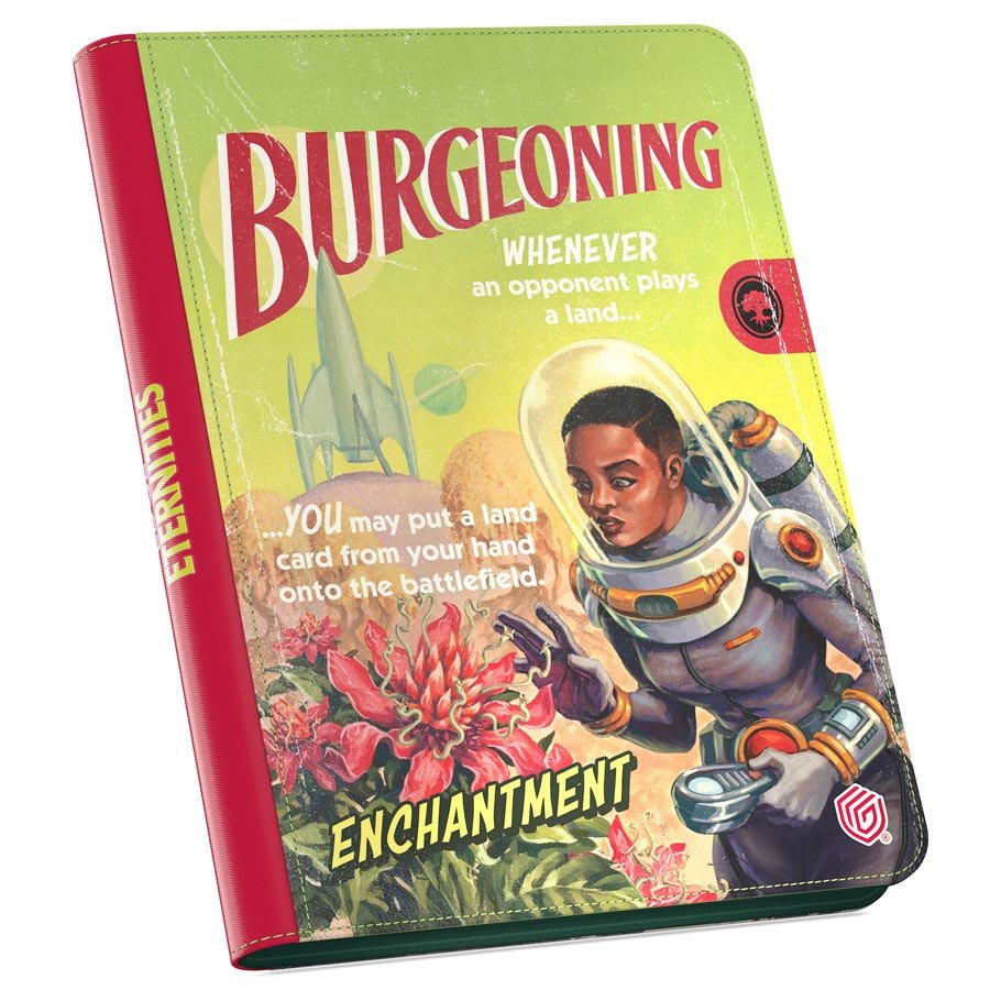 Binder: 9pkt: ZipFolio: MtG: Edge: Burge box art