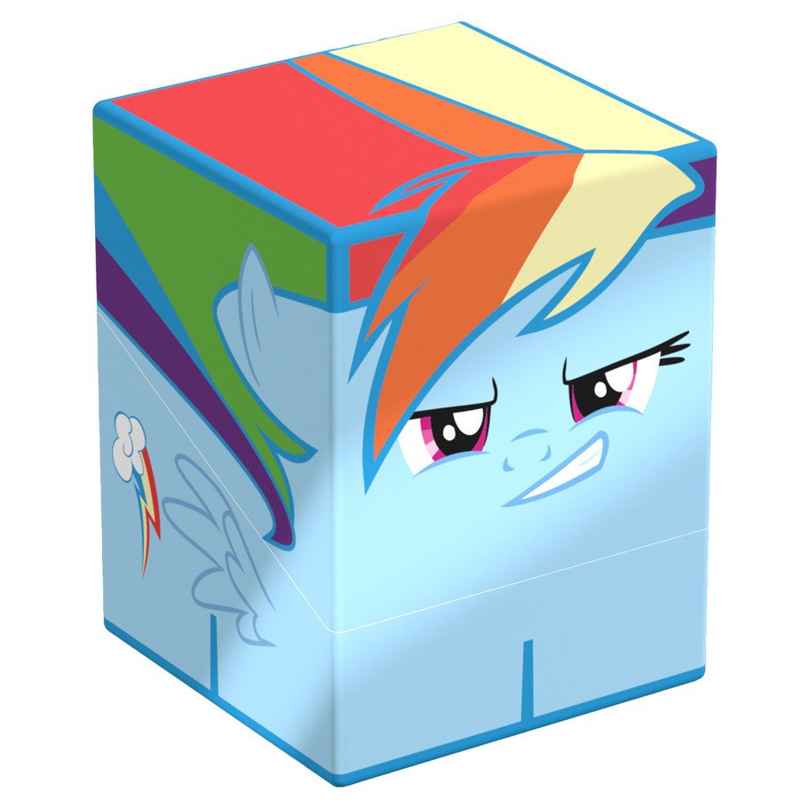 DB: Squaroes: MLP: FIM: Rainbow Dash box art