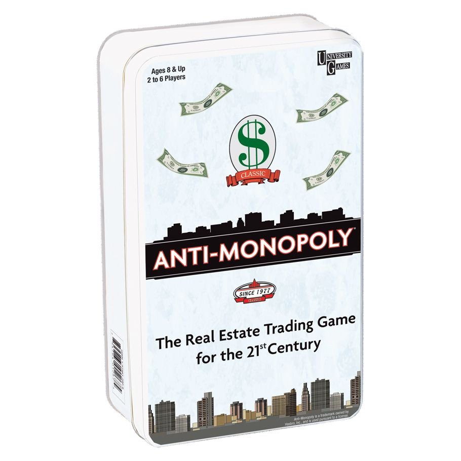 Anti-Monopoly Tin box art