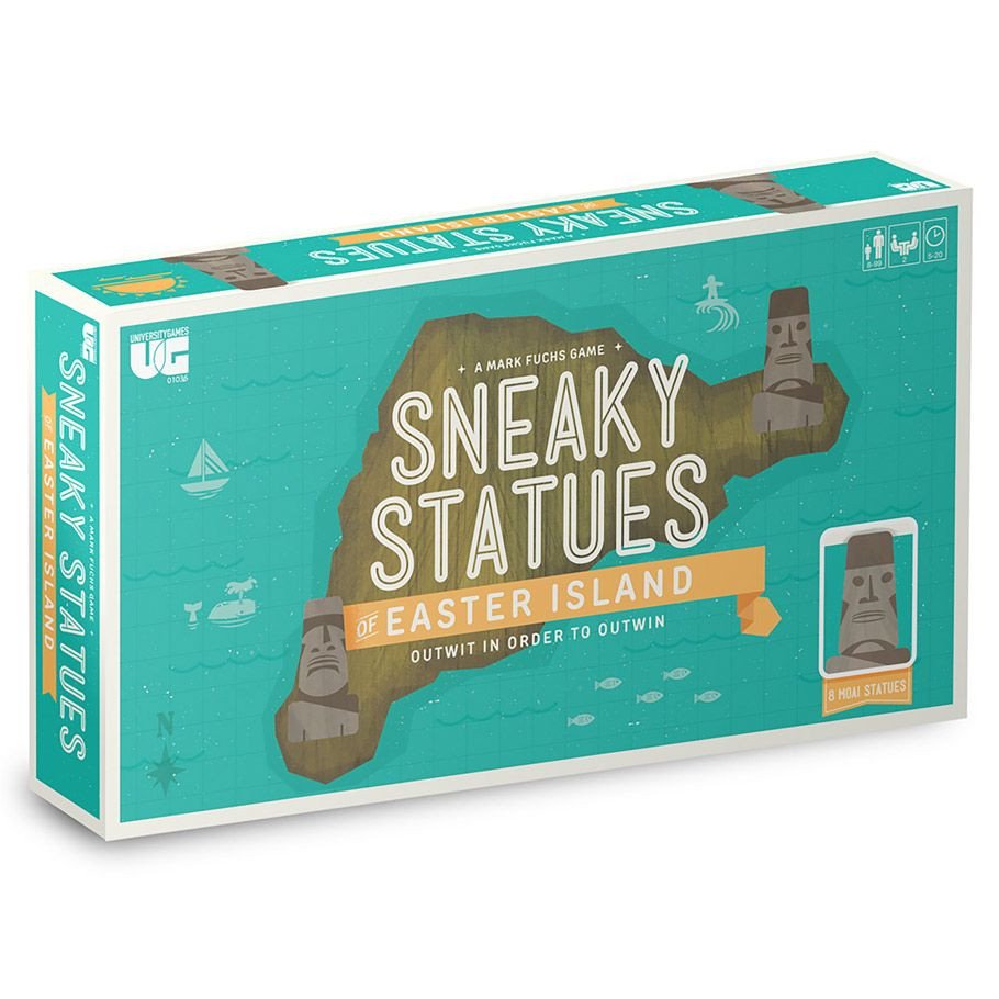 Sneaky Statues of Easter Island box art