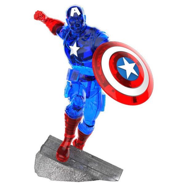 Puzzle: 3D Crystal: Captain America box art